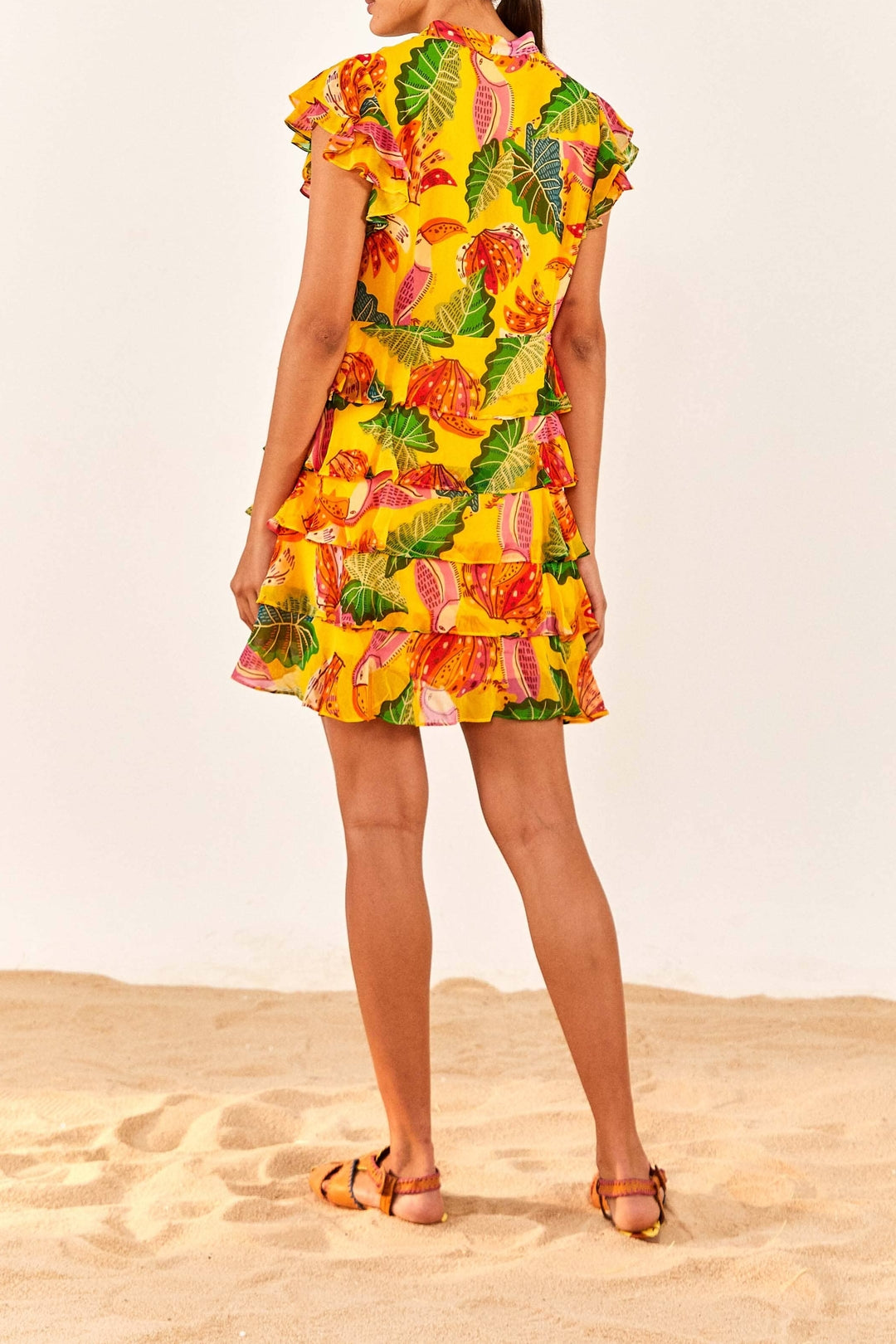MEDIA OFF LINE_Robeille courte Beaks & Bananas - Yellow