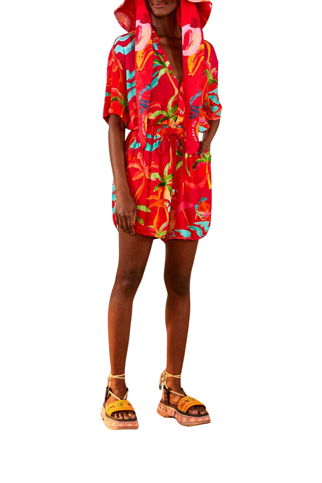 MEDIA OFF LINE_Short Ipanema - Rouge