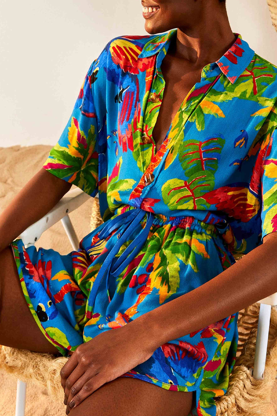 Chemise Sunny Day - Bleu