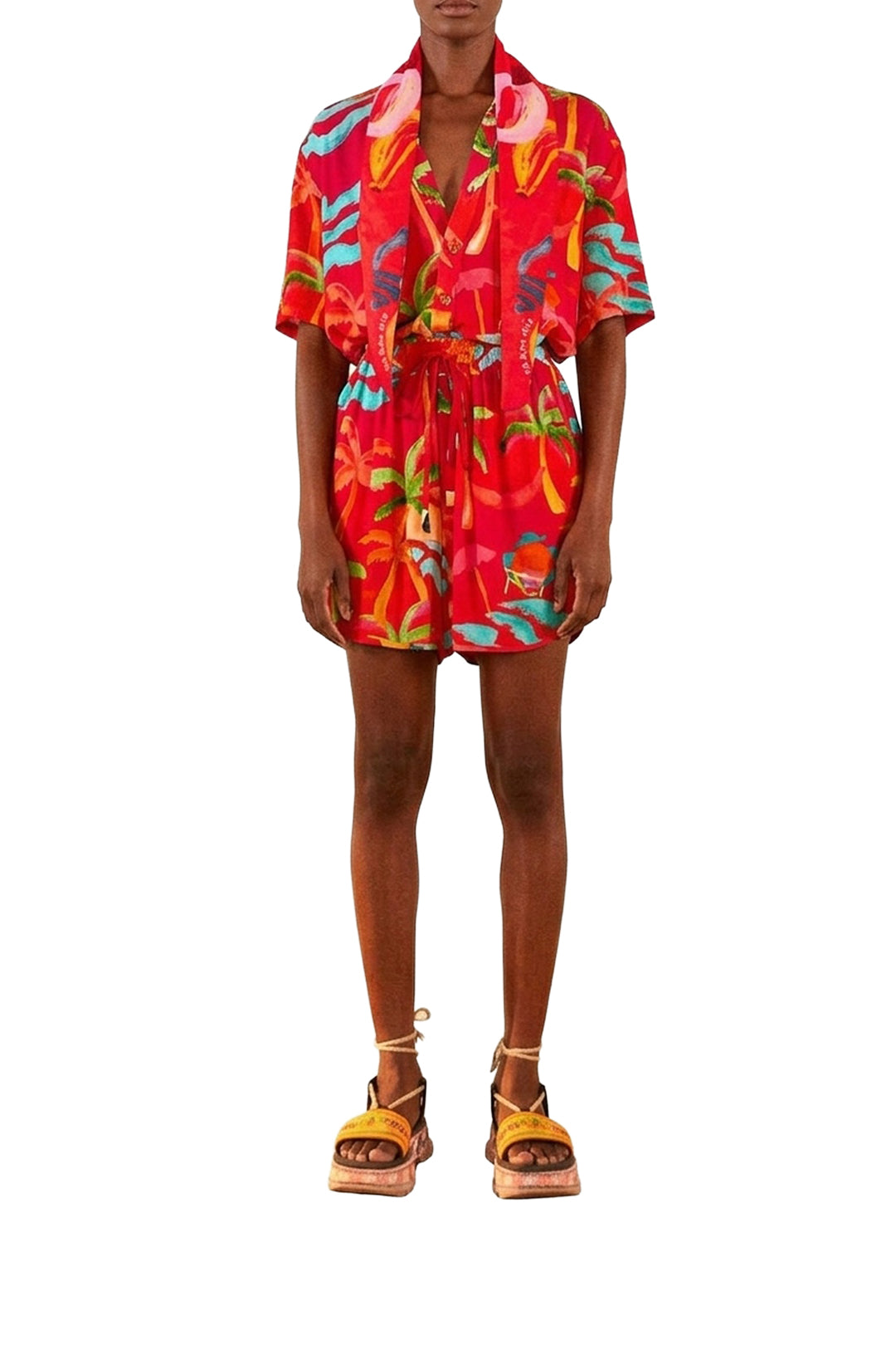 Chemise Uni Ipanema - Orange