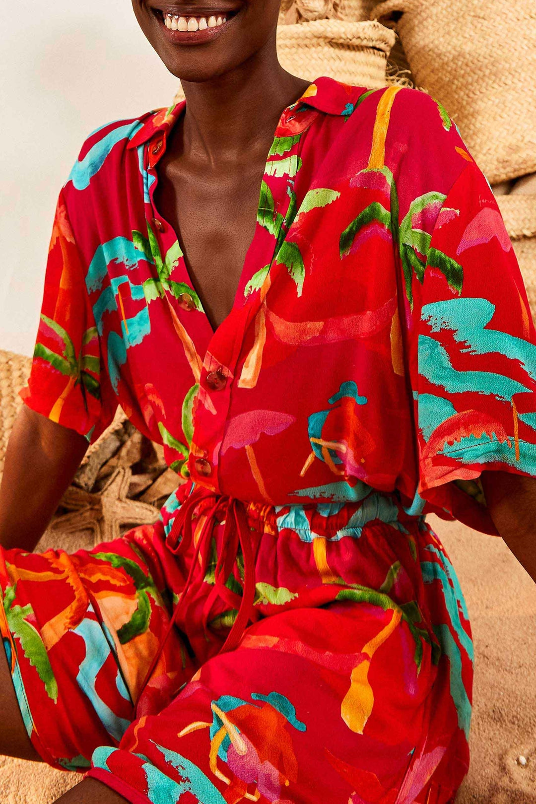 Chemise Uni Ipanema - Orange