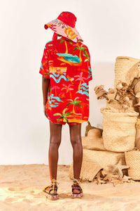 Chemise Uni Ipanema - Orange