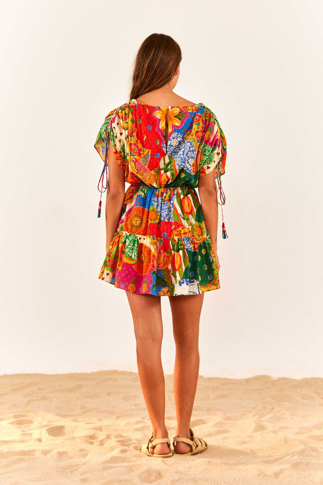 Robe courte Sunny Mix - Multicolore