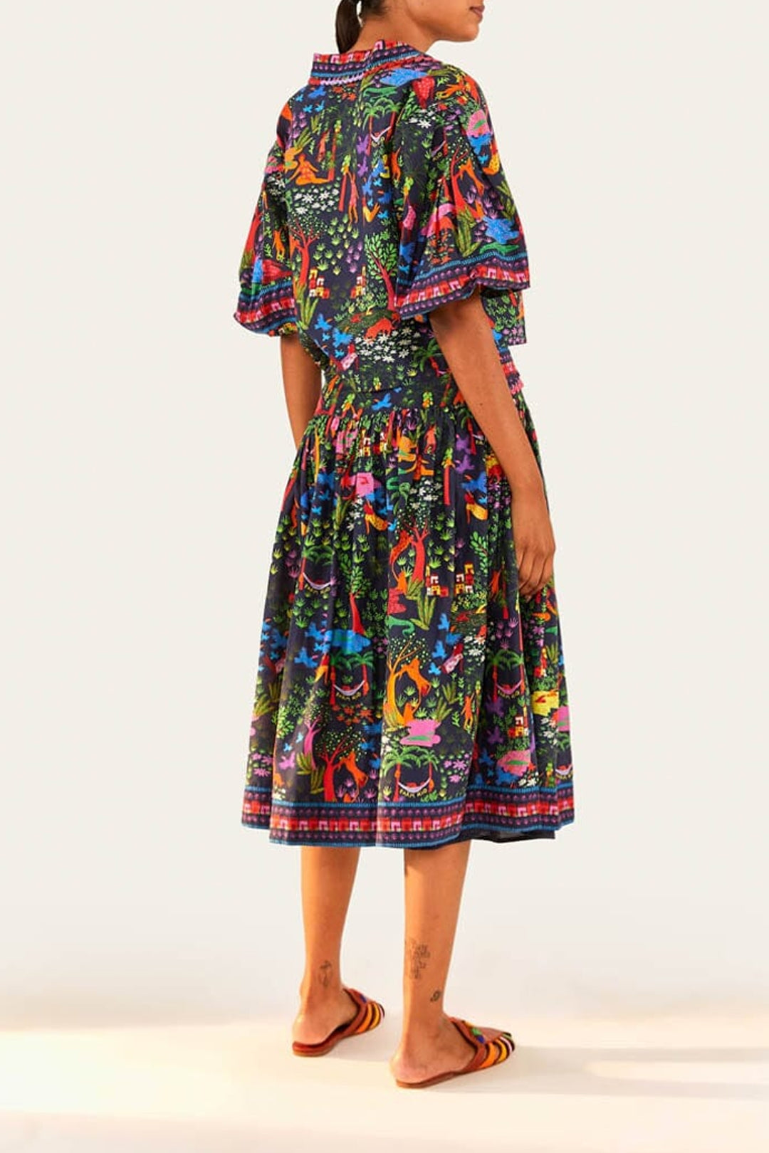 Blouse Animal Utopia - Multicolore