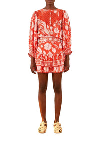 Blouse Neon Jungle - Rouge