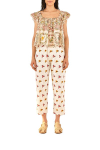 Blouse Delicate Forest - Beige