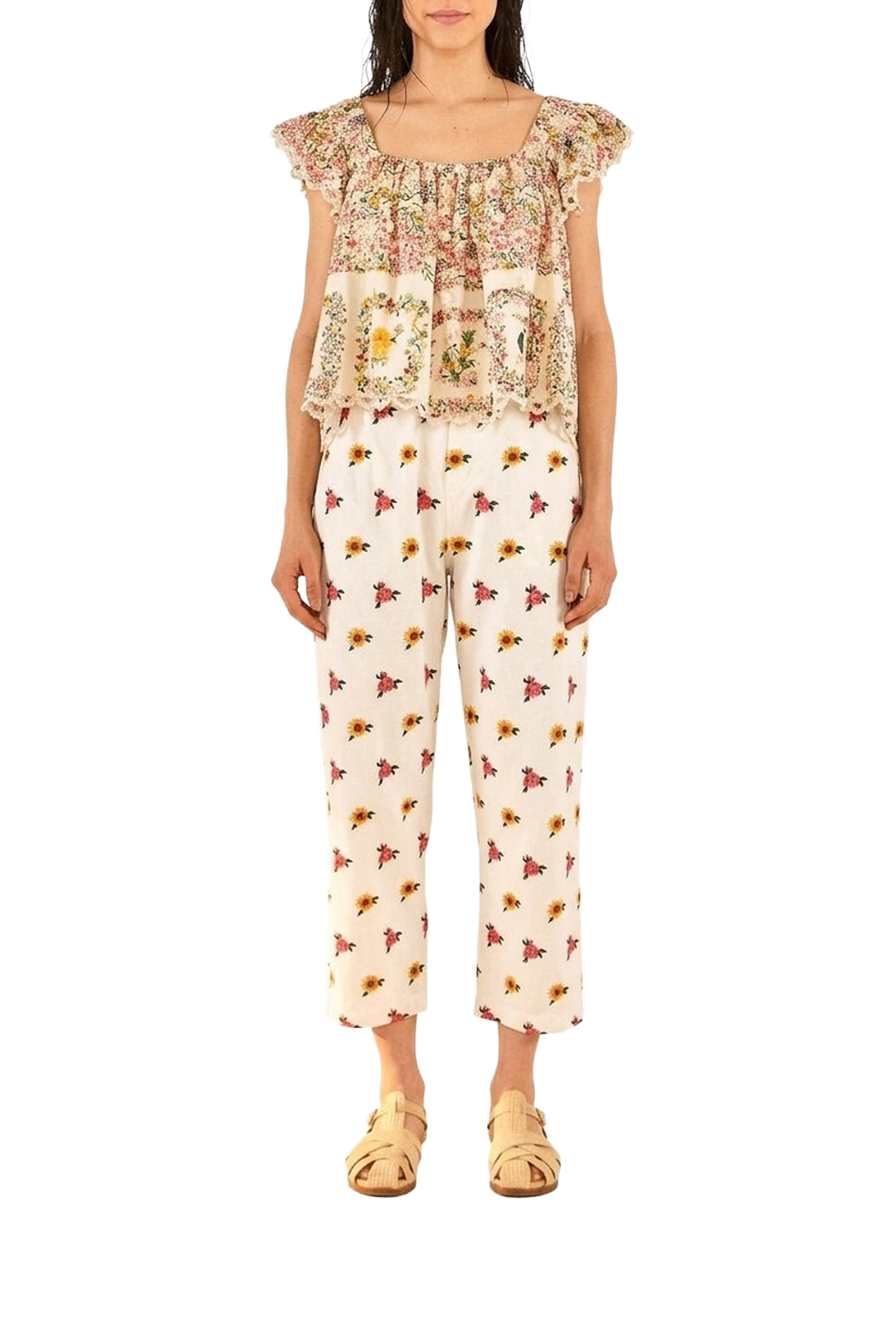 Blouse Delicate Forest - Beige