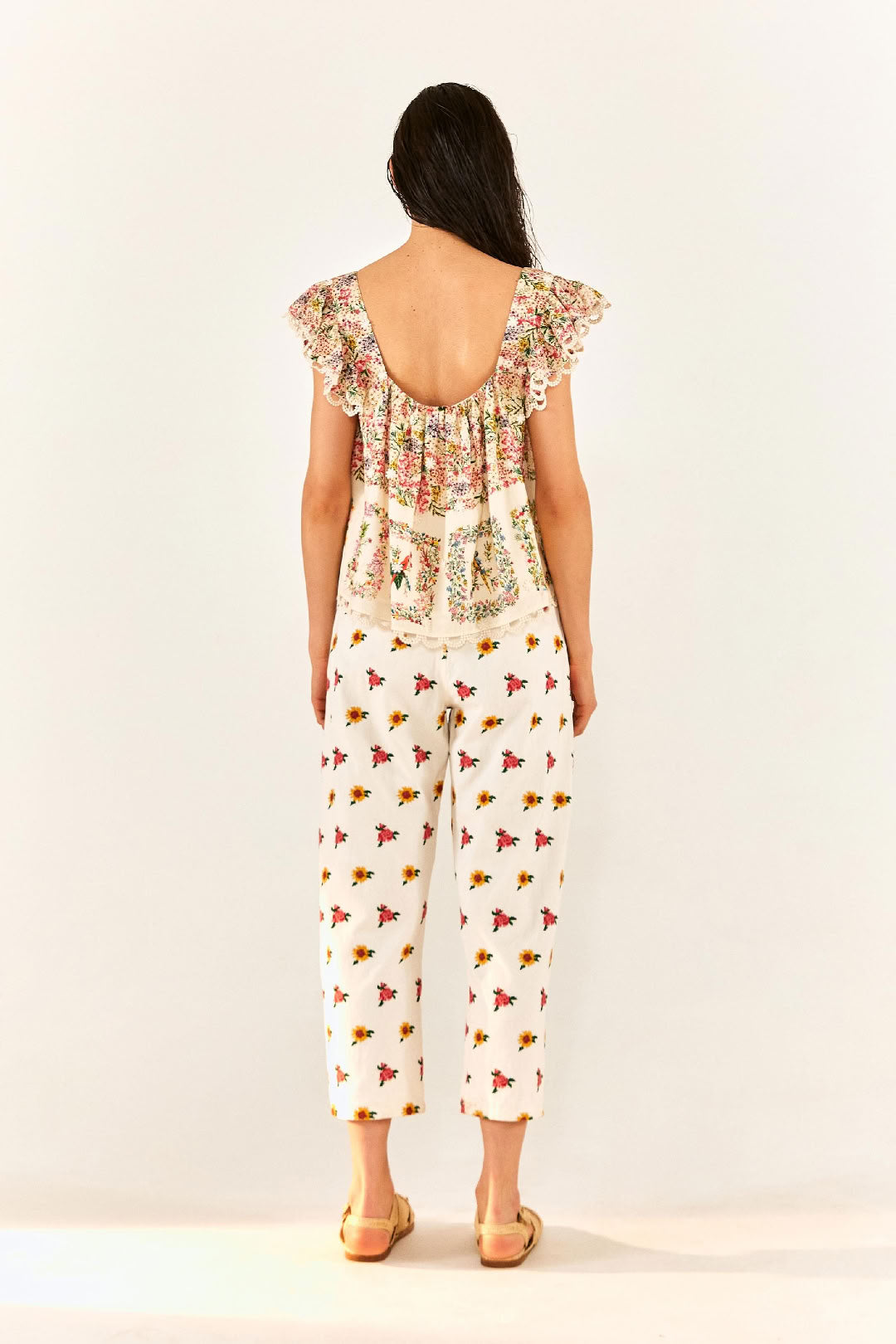 Blouse Delicate Forest - Beige