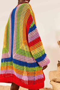 Crochet cardigan - Multicolore