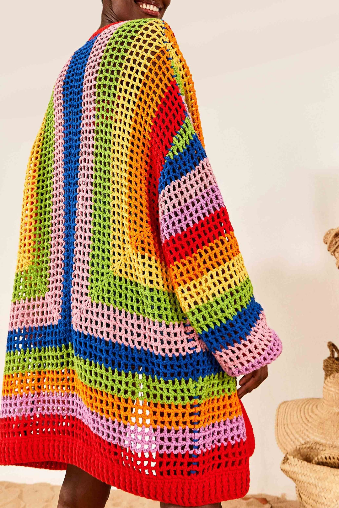 Crochet cardigan - Multicolore