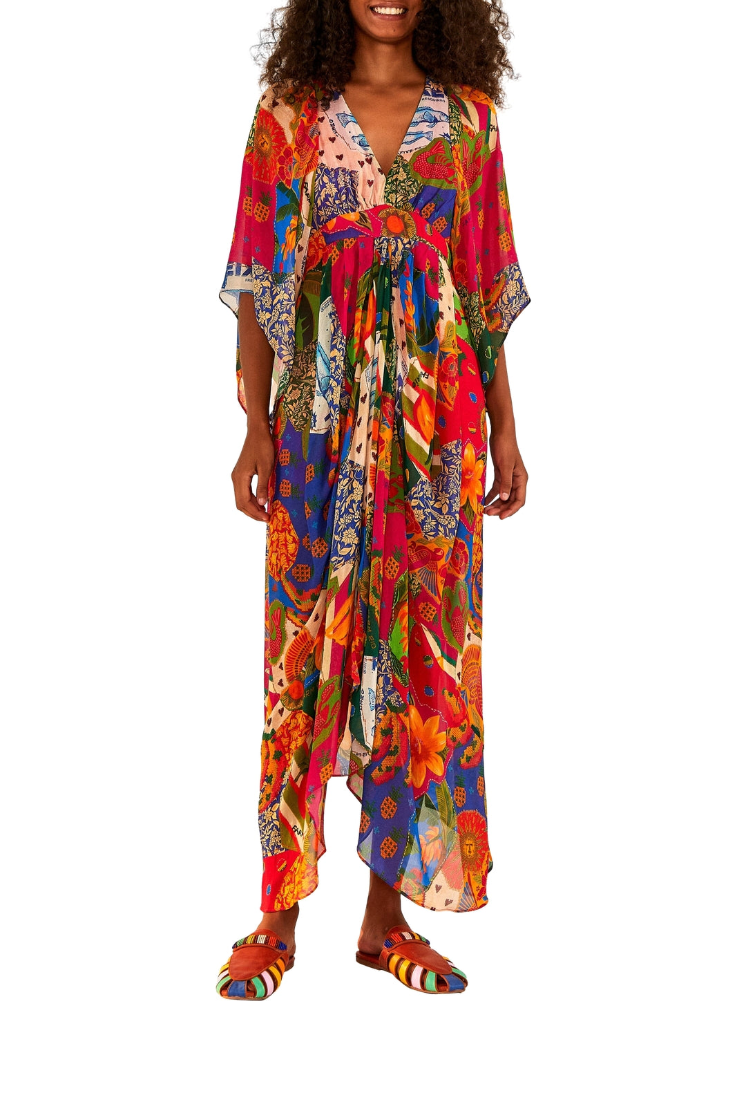 Robe longue Sunny Mix - Multicolore
