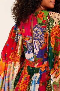 Robe longue Sunny Mix - Multicolore