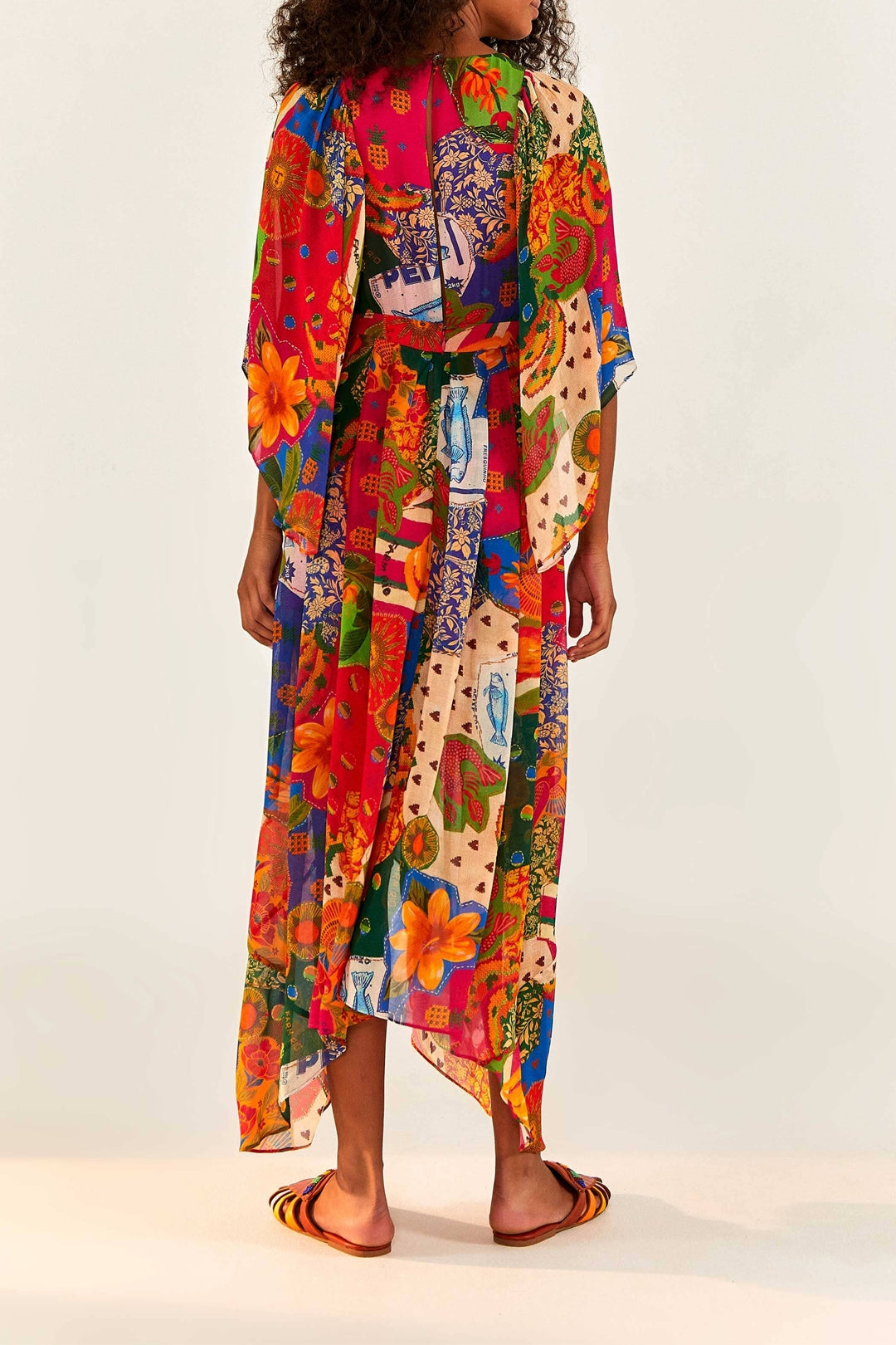 Robe longue Sunny Mix - Multicolore