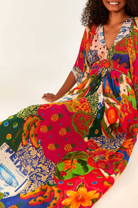 Robe longue Sunny Mix - Multicolore