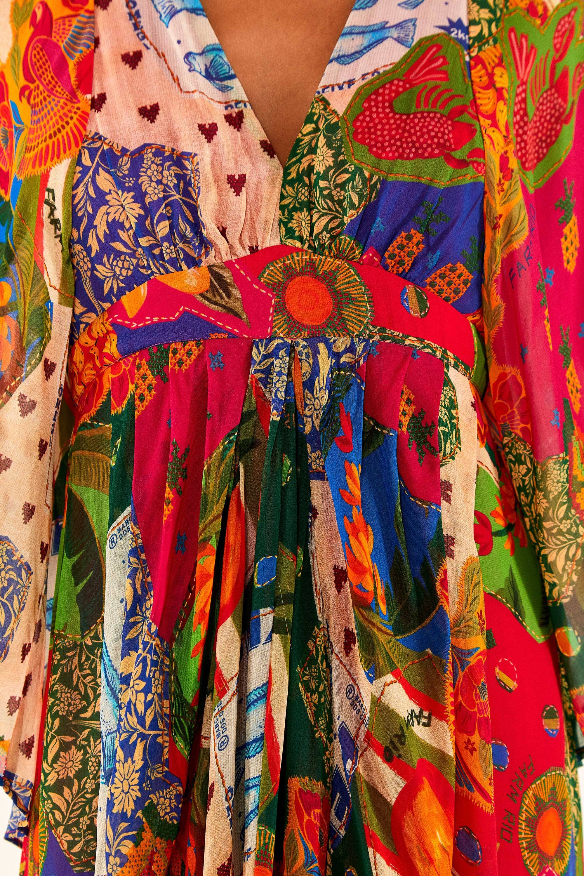 Robe longue Sunny Mix - Multicolore