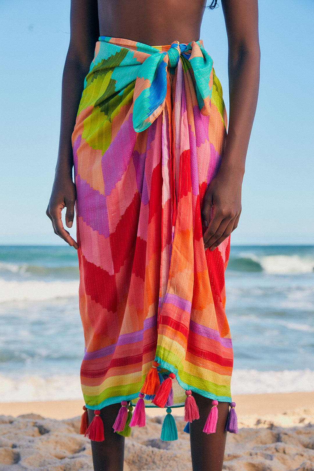 MEDIA OFF LINE_Paréo Light Chevron - Multicolore