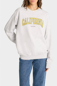 Sweatshirt California imprimé - Heather Gray