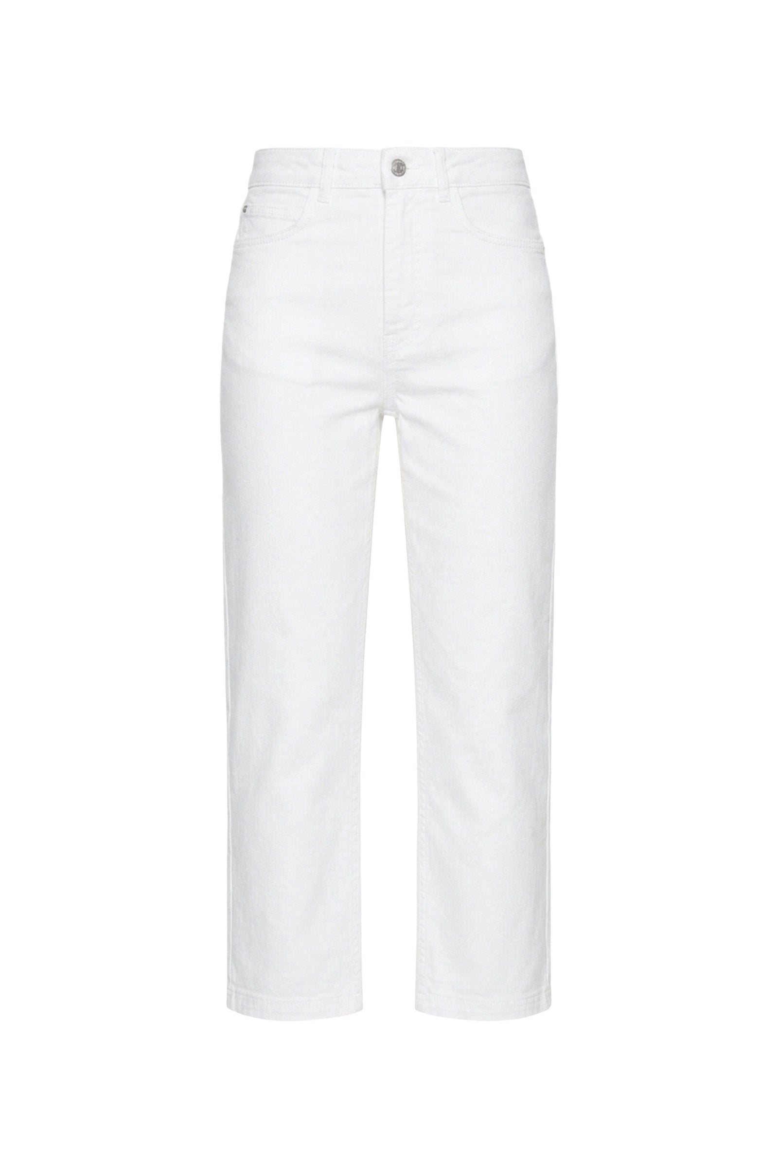 RECO : 65 // Pantalon slim en coton - Blanc