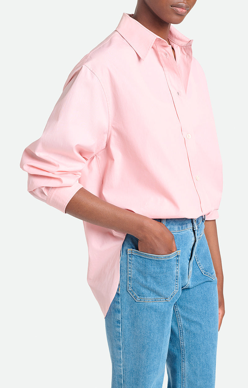 2 QTY RELIQUAT 70 // ROSE / Chemise Helianne - ROSE