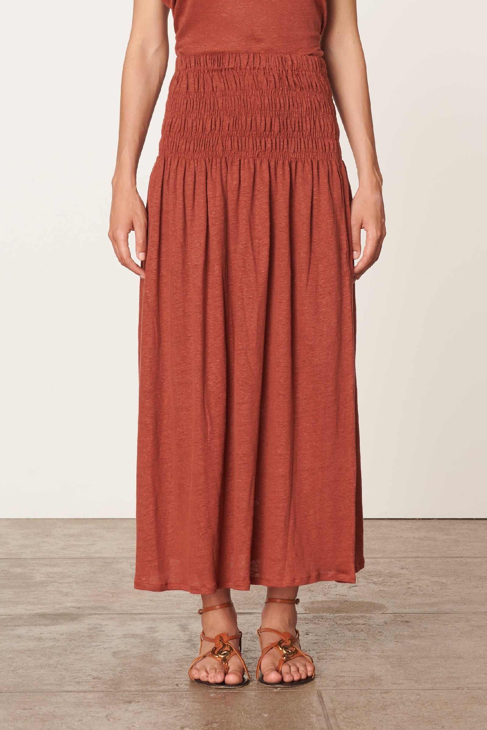Tinoa linen skirt - Epice