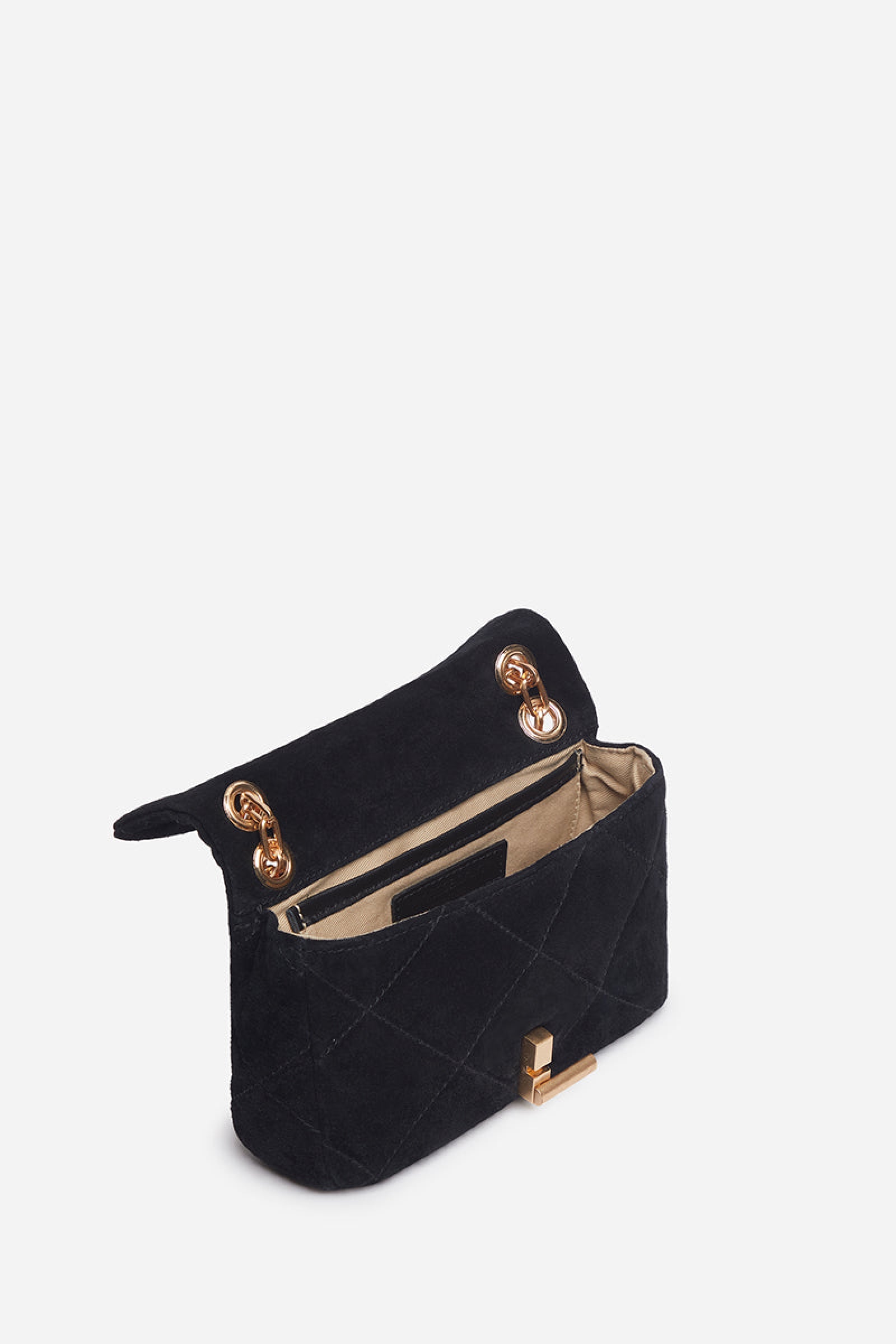 Sac nano Moon en suède - Noir