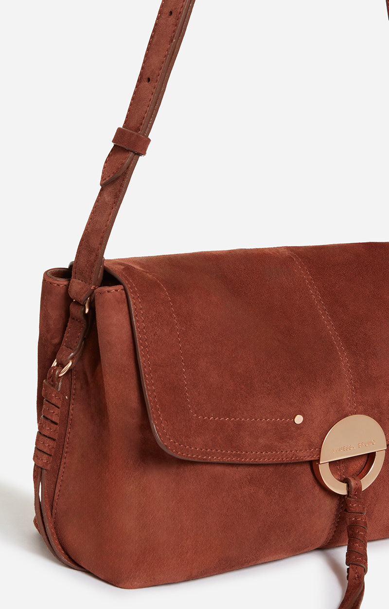 12 QTY NEW // COGNAC / Sac Bandoulière Othilia - COGNAC