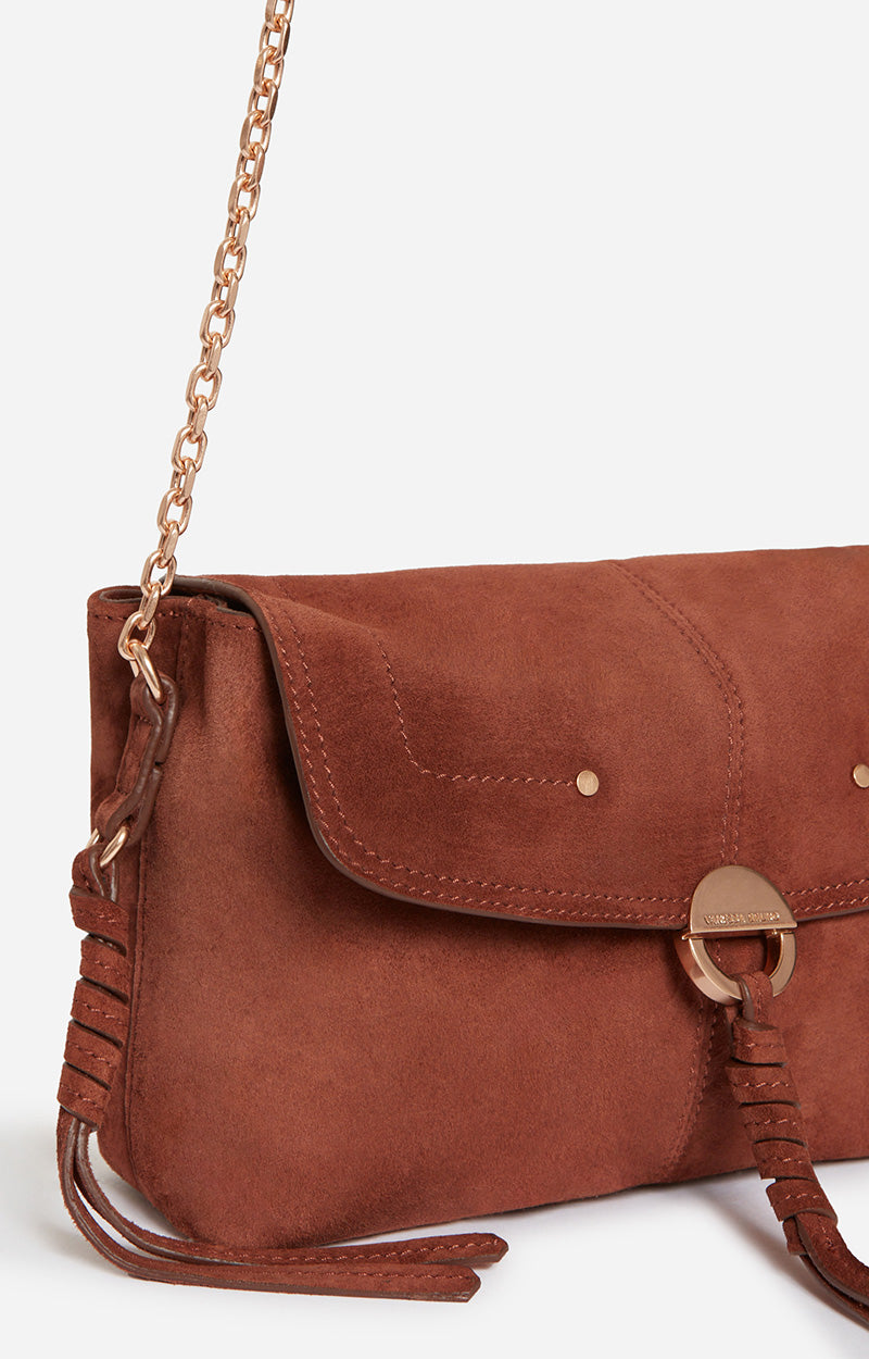 25 QTY NEW // COGNAC / Sac Pochette Othilia - COGNAC
