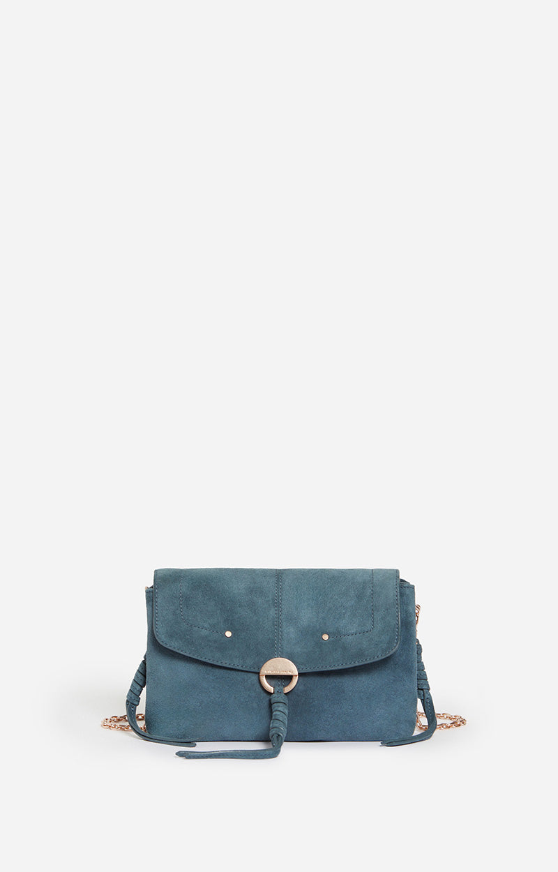 9 QTY NEW // BLEU GRIS / Sac Pochette Othilia - BLEU GRIS