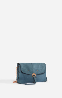 9 QTY NEW // BLEU GRIS / Sac Pochette Othilia - BLEU GRIS