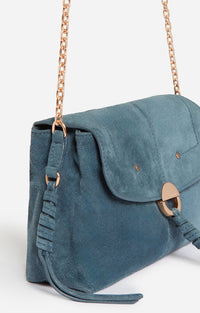 9 QTY NEW // BLEU GRIS / Sac Pochette Othilia - BLEU GRIS