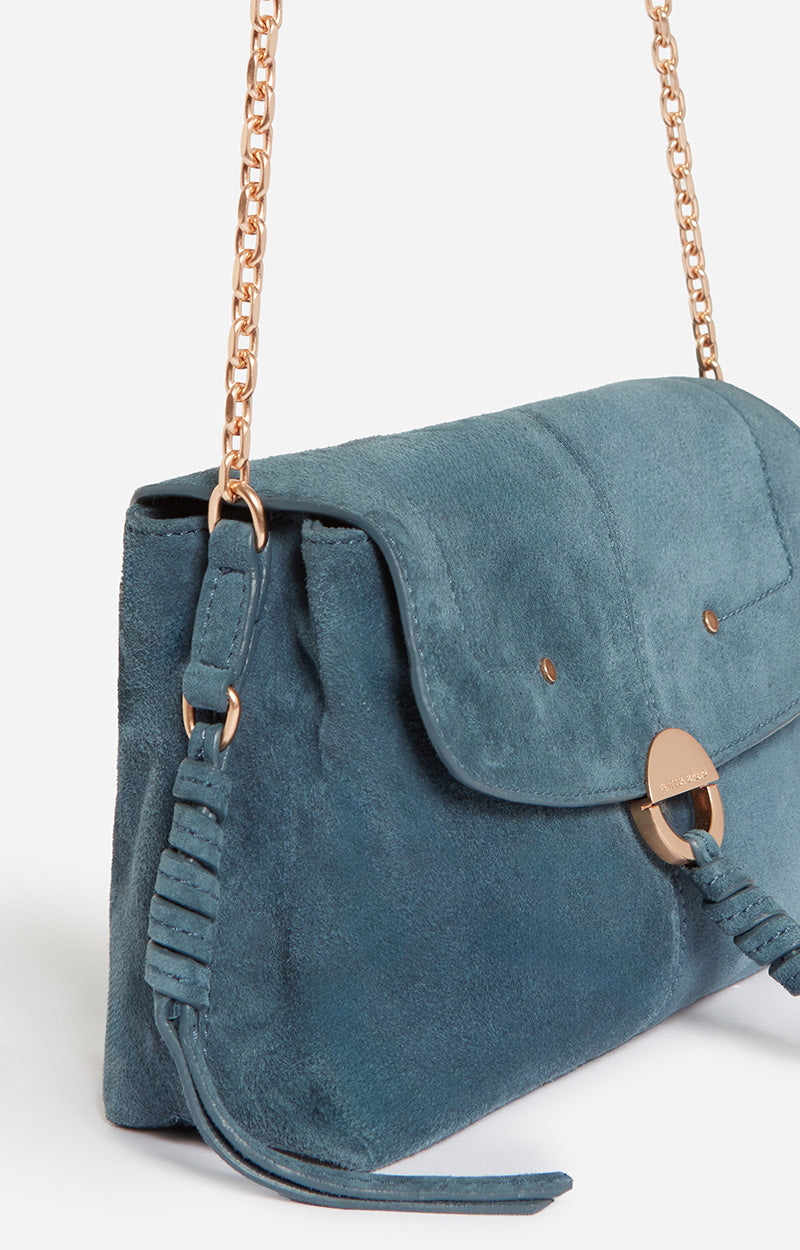 9 QTY NEW // BLEU GRIS / Sac Pochette Othilia - BLEU GRIS
