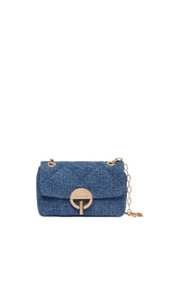RECO : 210 // Sac nano Moon en lin - Indigo