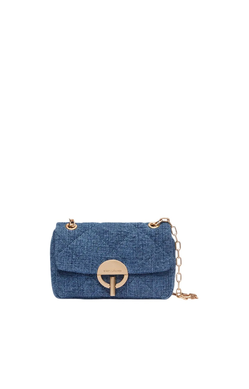 RECO : 210 // Sac nano Moon en lin - Indigo