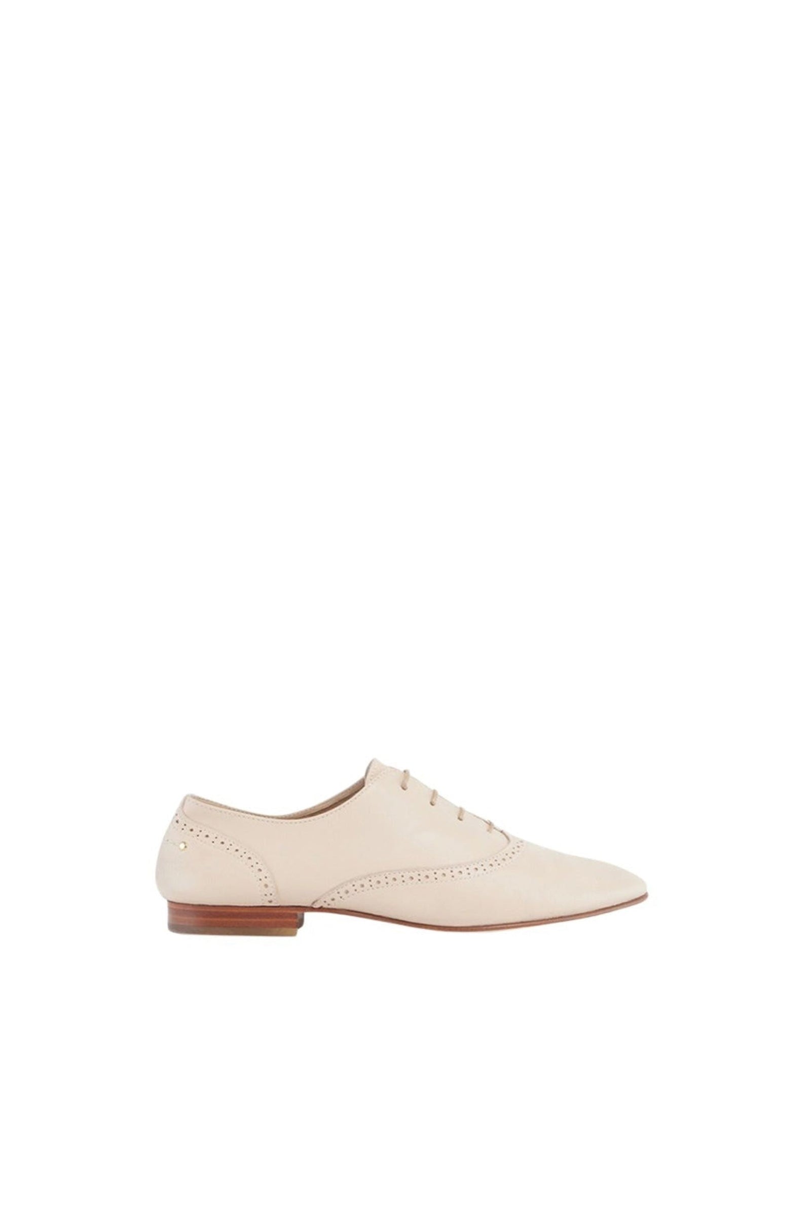 3 QTY RELIQUAT 90 // CREME / Derbies plates - CREME