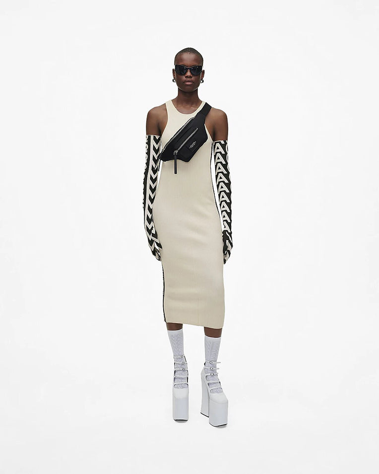 PAS INFO   Sac ceinture Biker à zip - Black