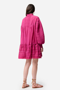 Robe courte Diane - Grenat