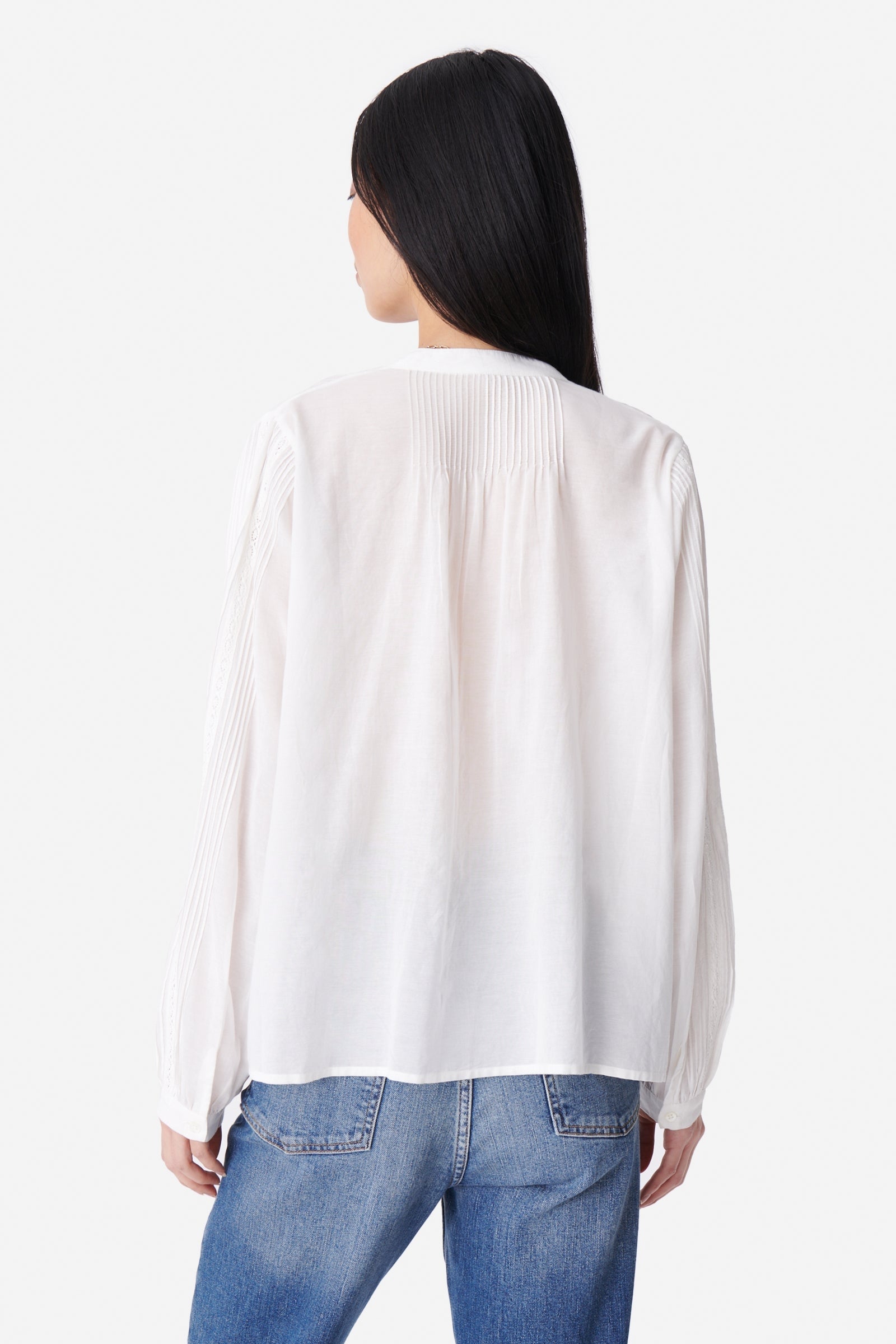 Blouse Coco en coton - Blanc