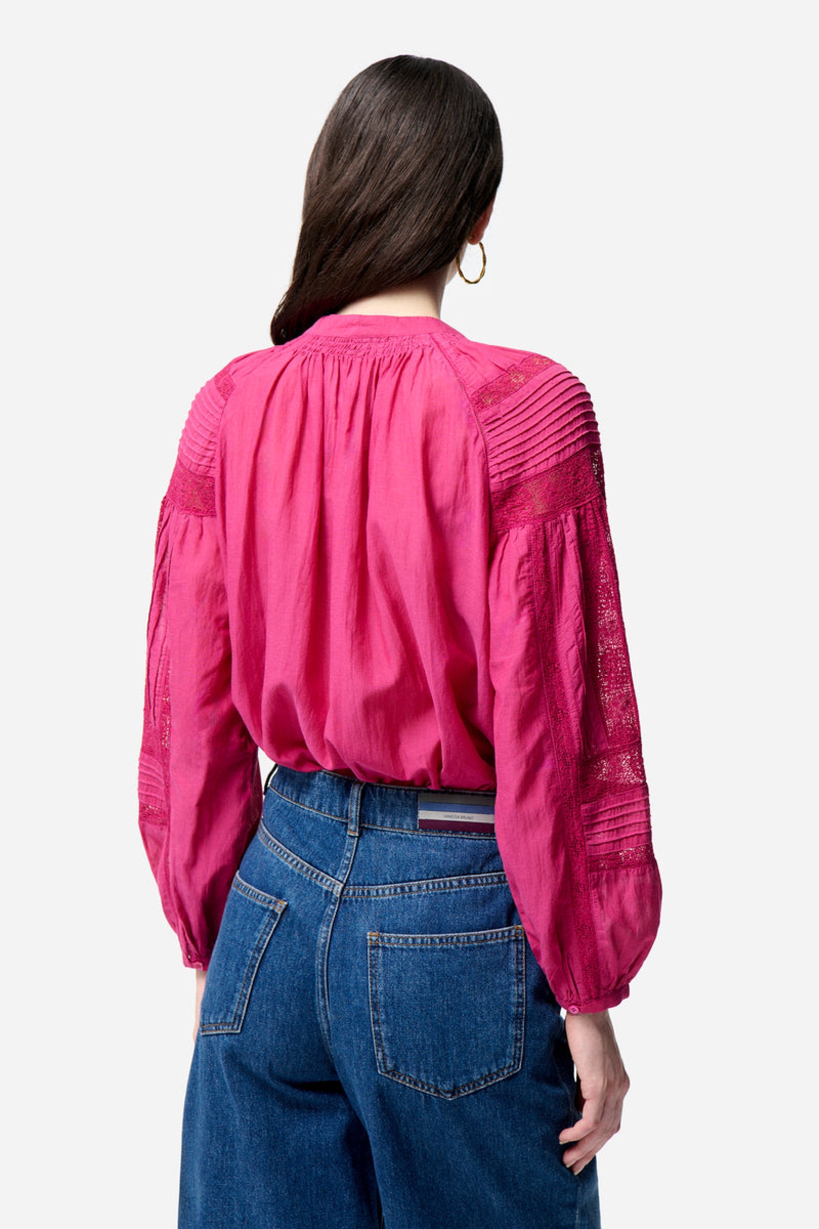 Nipoa cotton shirt - Garnet