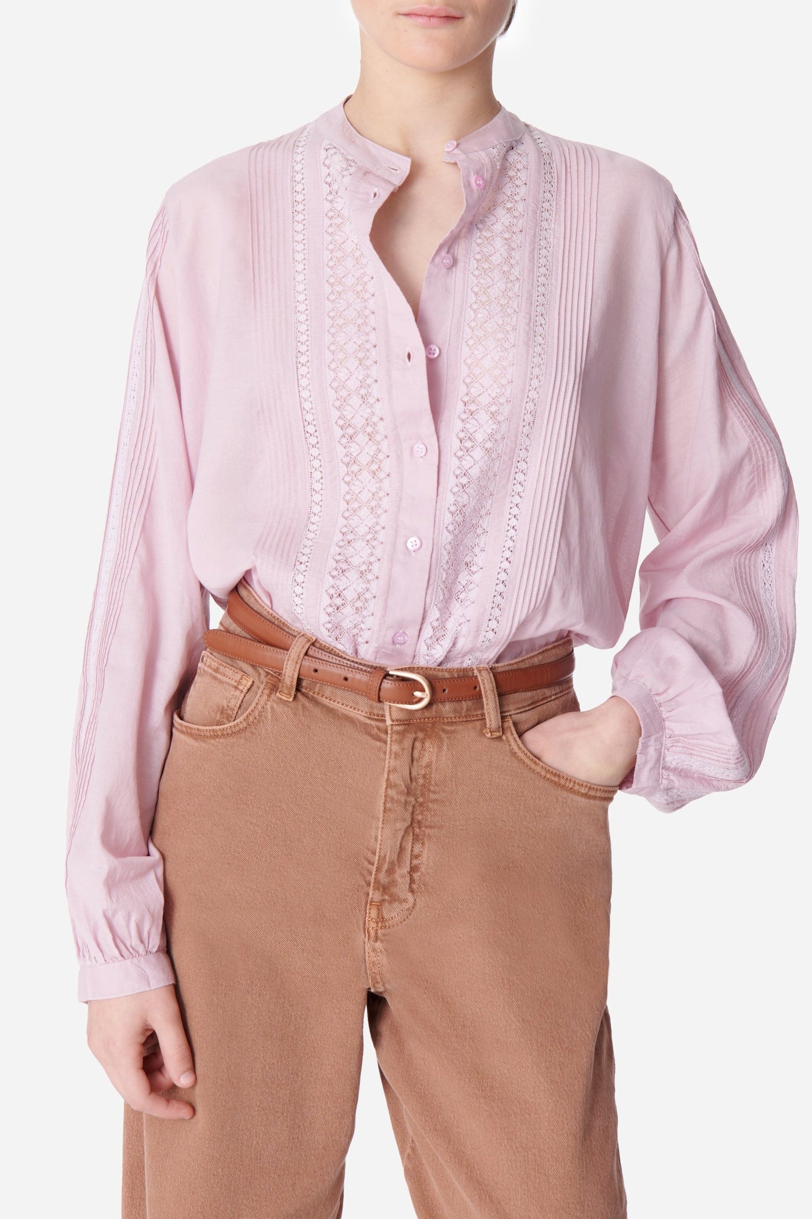 RECO : 95 // Blouse Coco en coton - Parme