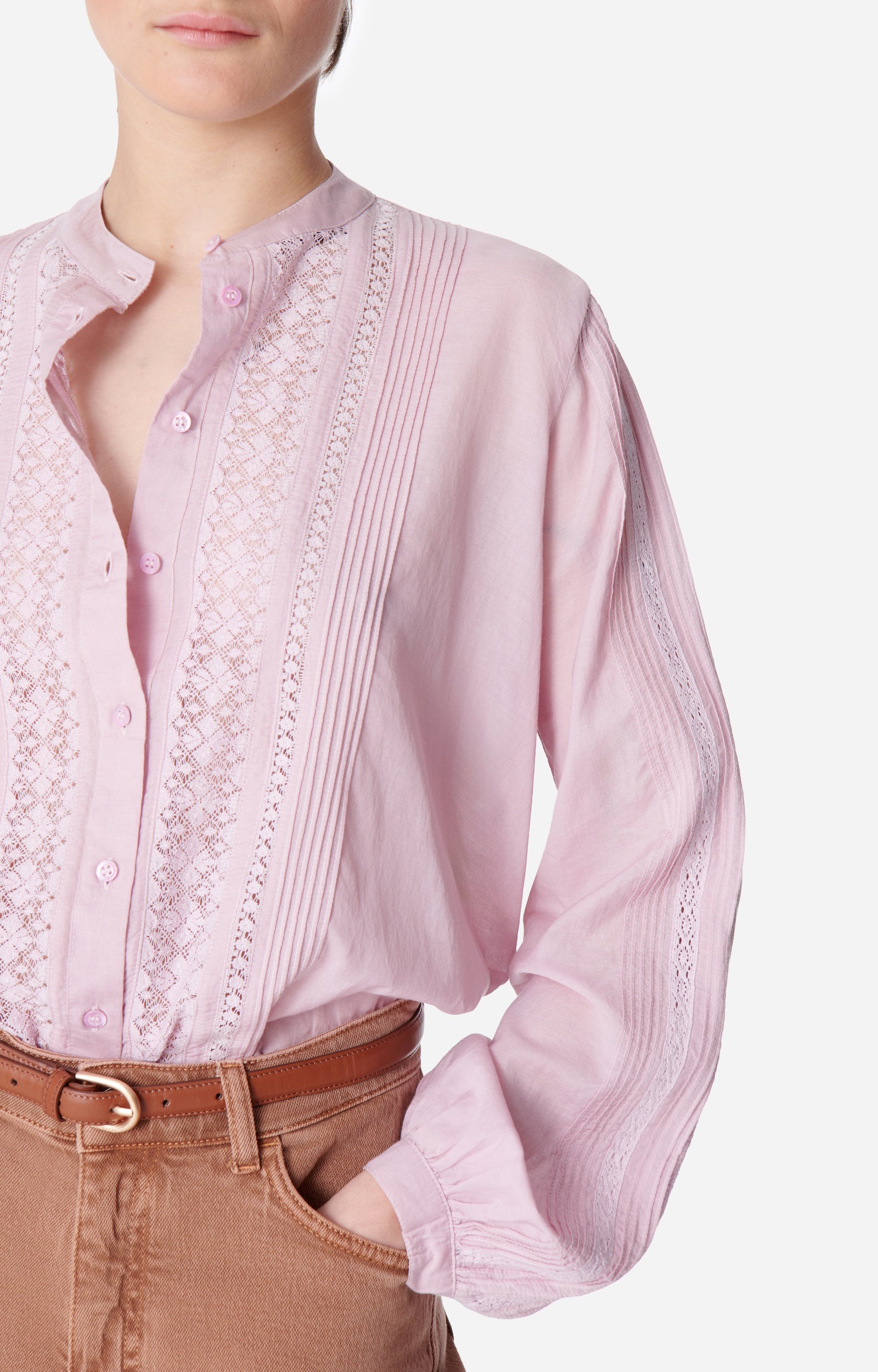 RECO : 95 // Blouse Coco en coton - Parme