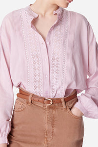 RECO : 95 // Blouse Coco en coton - Parme