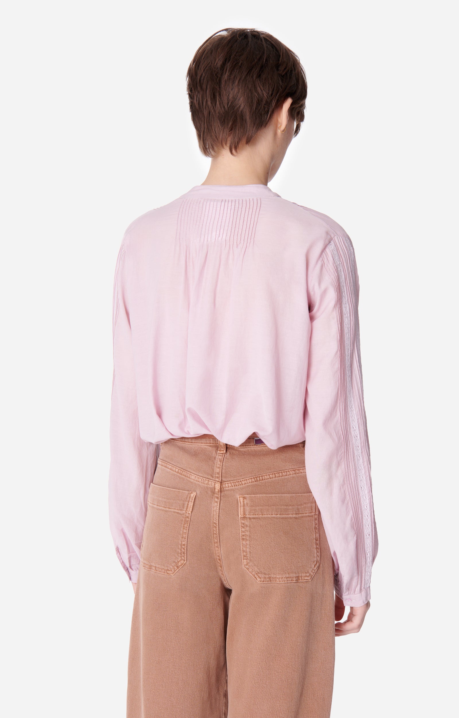 RECO : 95 // Blouse Coco en coton - Parme