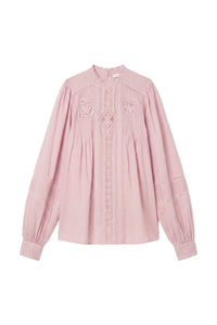RECO : 110 // Blouse Calin en coton - Parme