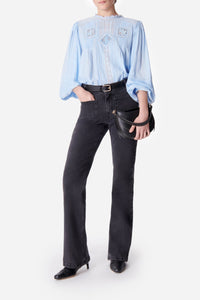 RECO : 110 // Blouse Calin en coton - Ciel