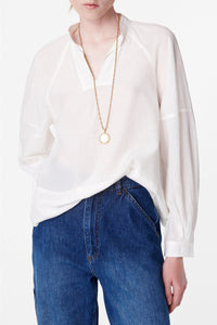 14 QTY RELIQUAT 70 // BLANC / Blouse Balthus - BLANC