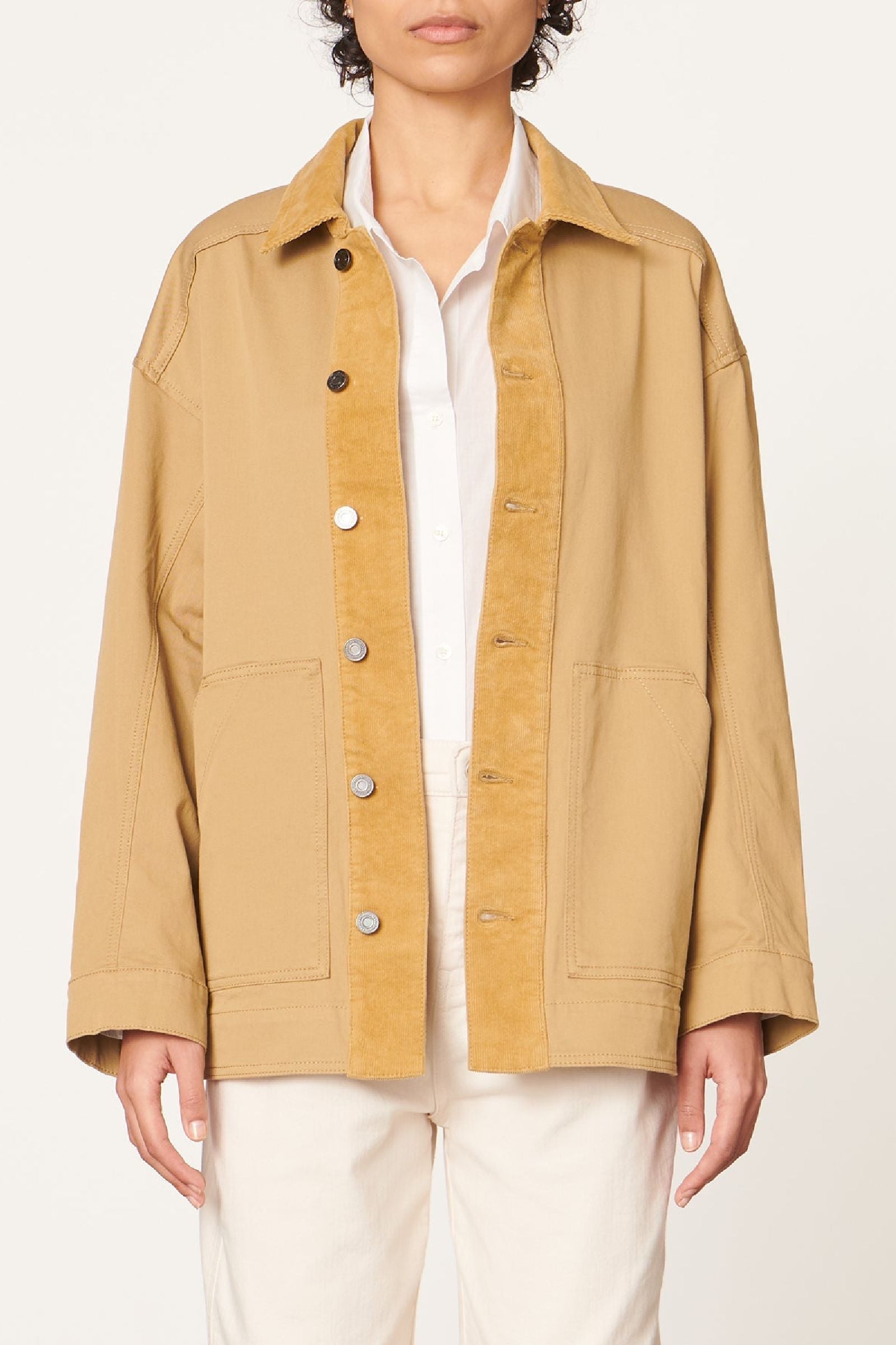 Veste ample Dracy - Mastic