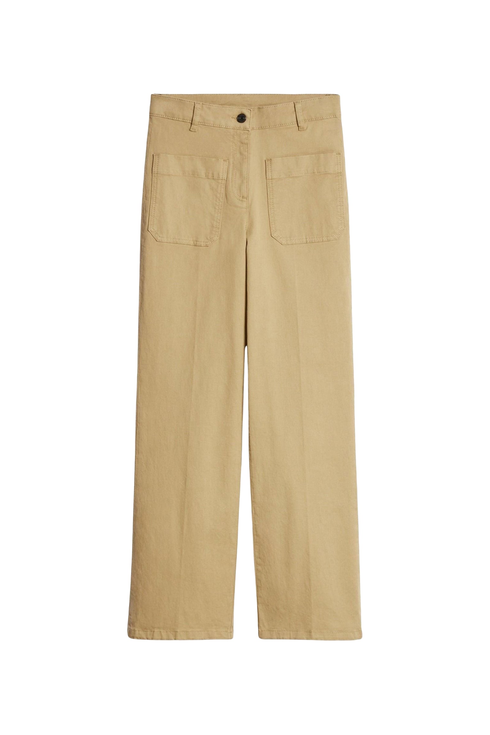 Pantalon Délias en denim - Mastic