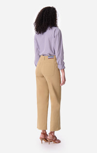 Pantalon Délias en denim - Mastic