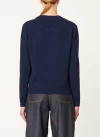 Pull Ditty en laine - Marine