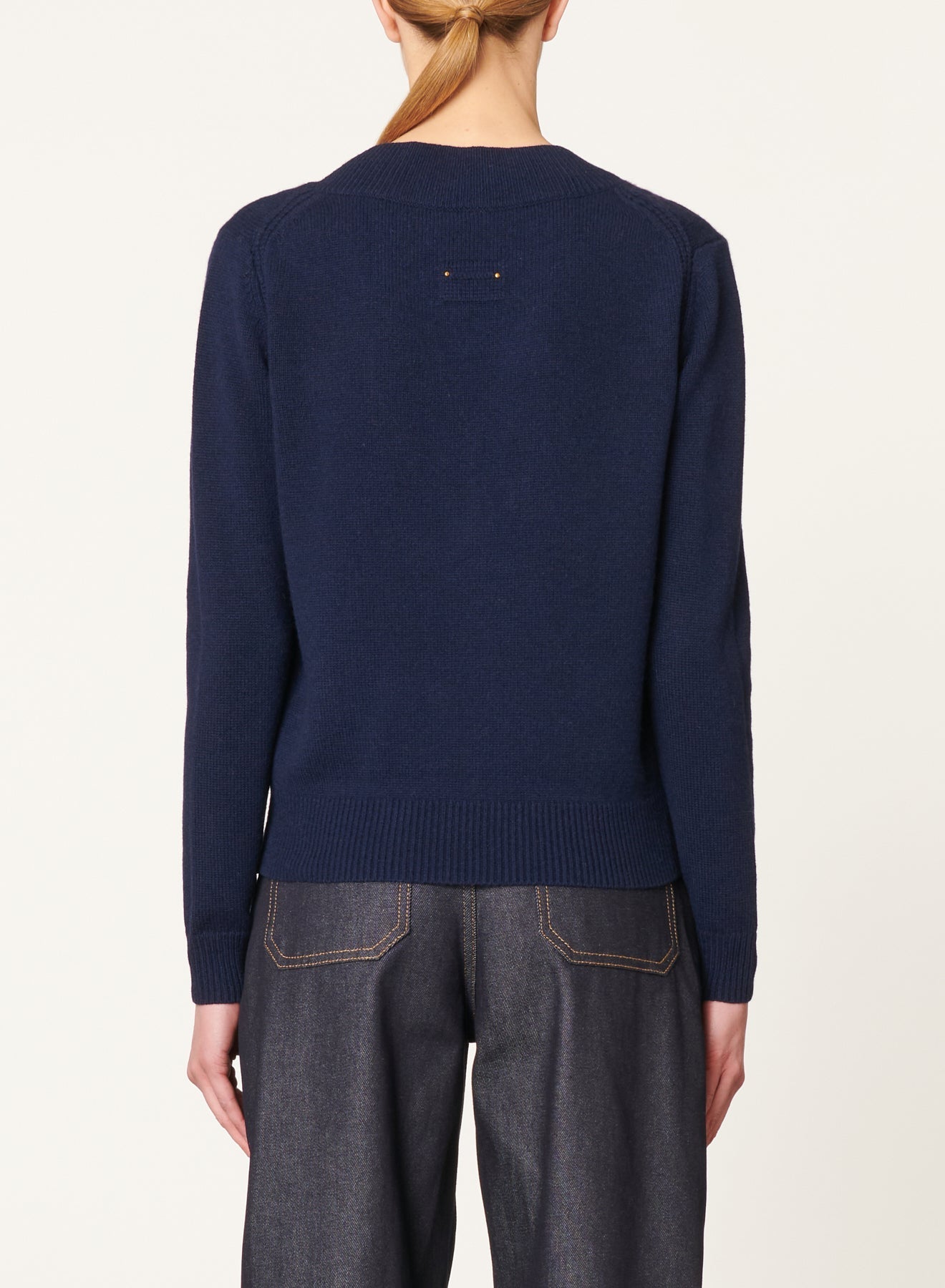 Pull Ditty en laine - Marine